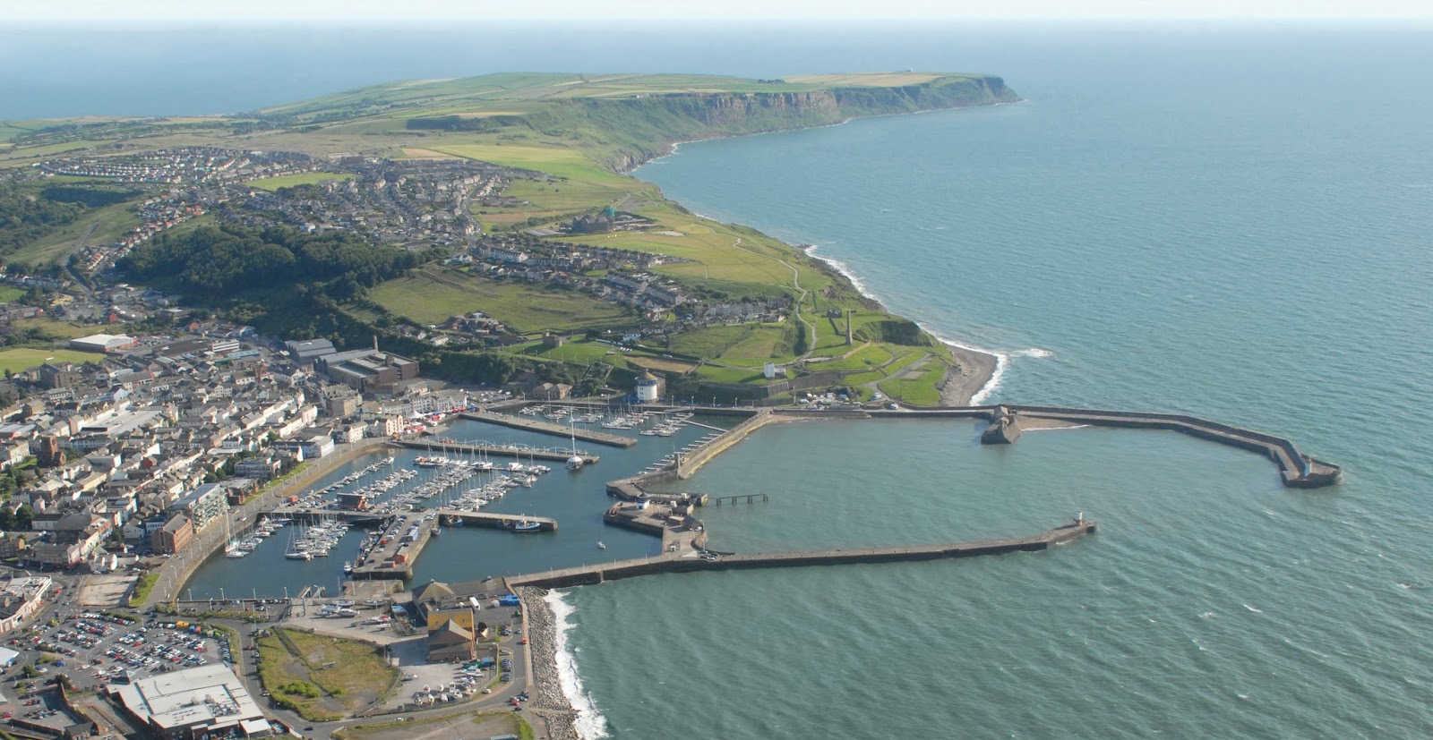 Whitehaven harbour is the the gateway to the lakes. Hops Hikes Bites Whitehaven Cumbria