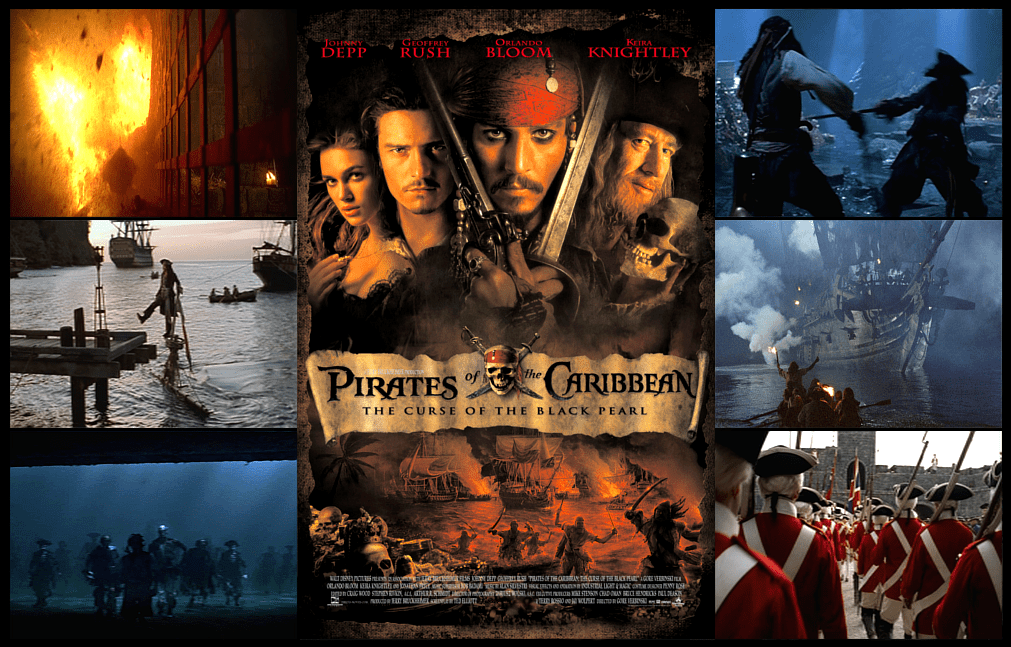 Johnny depp · captain jack sparrow ; A Film To Remember Pirates Of The Caribbean The Curse Of The Black Pearl 2003 By Scott Anthony Medium