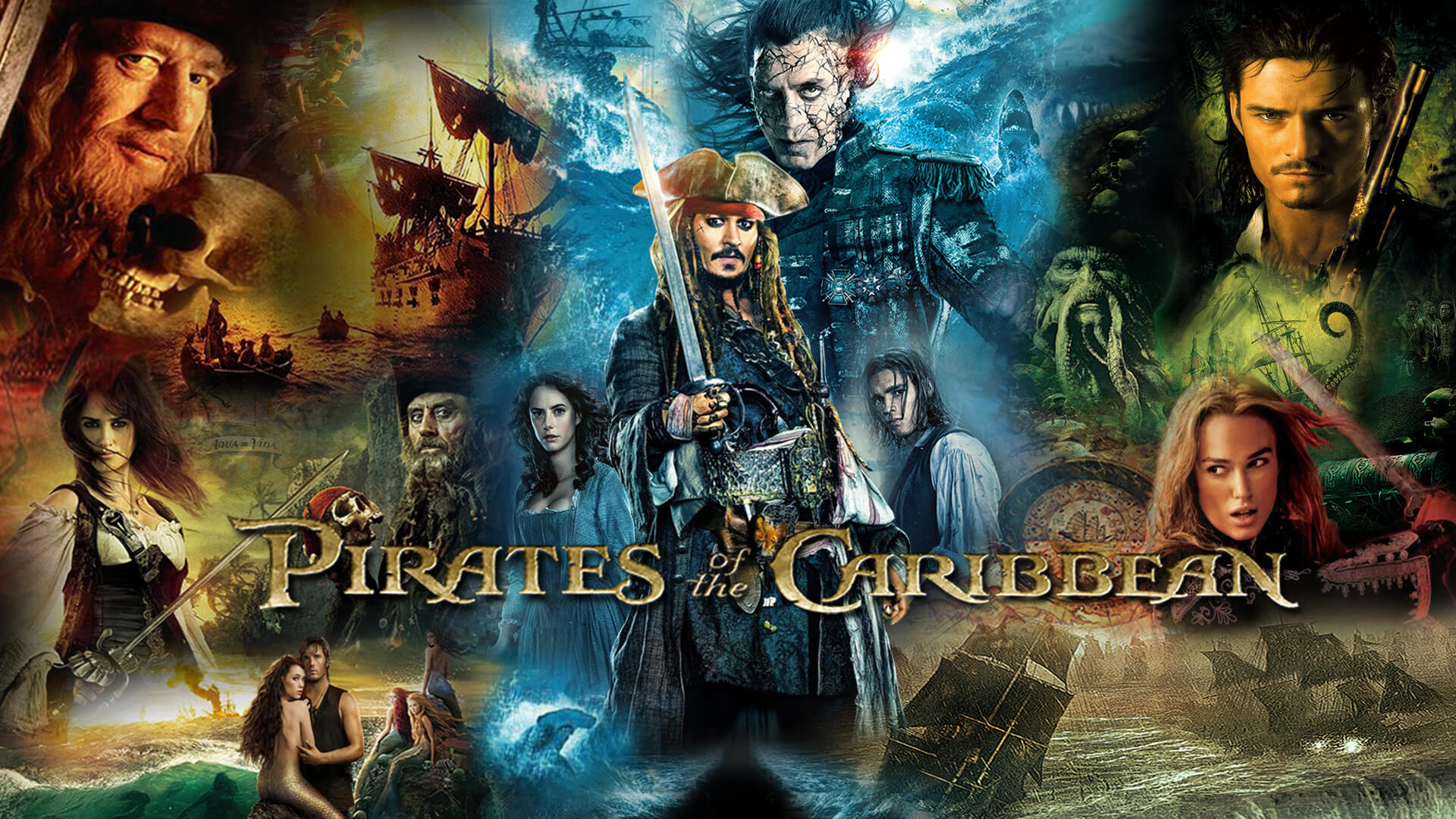 Pirates of the caribbean 6 · johnny depp · orlando bloom · keira knightley · brenton thwaites · kaya scodelario · kevin mcnally · bill nighy · geoffrey rush. Franchise Ranking The Pirates Of The Caribbean Movies Rosiepowell2000 S Blog