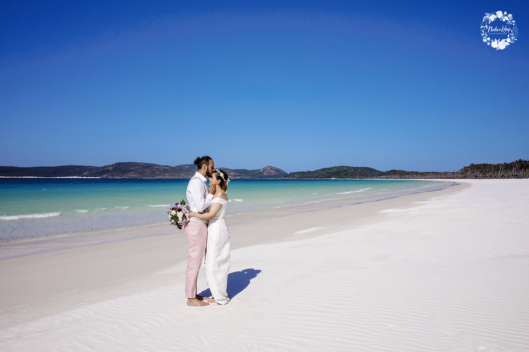 Whitehaven beach elopement package booking form. Whitehaven Beach Wedding Nadine Kemp Photography