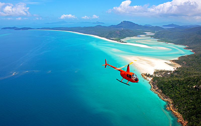 Refuel with complimentary tea and coffee. Whitehaven Beach Helicopter Tour Scenic Flight Booker