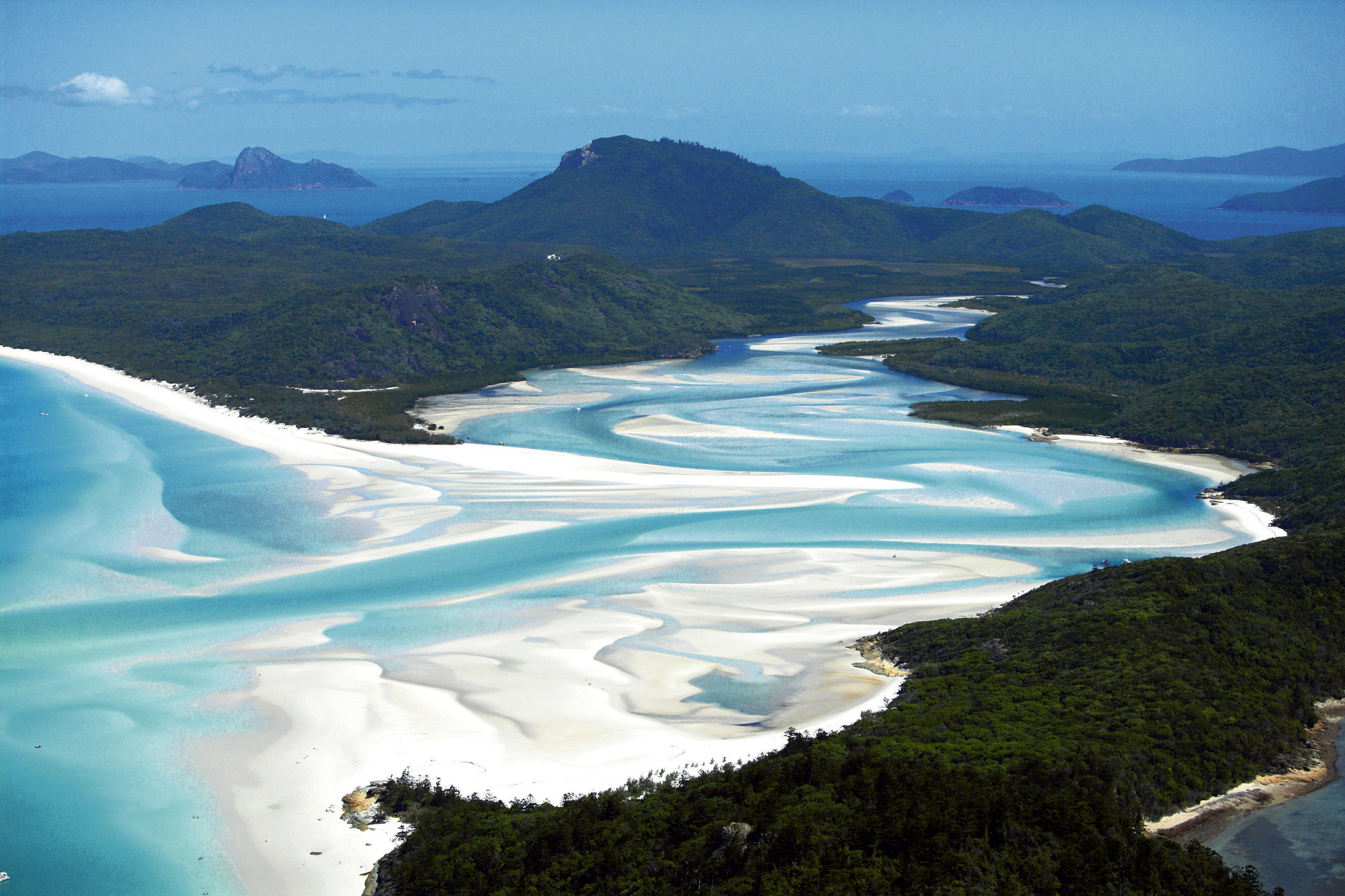 Whitehaven beach is a pristine, award winning beach on whitsunday island, the largest of the 74 islands in the whitsundays. The Most Secluded Whitsunday Eco Island Escape And The First Solar Powered Island Resort On The Great Barrier Reef