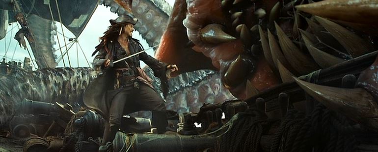 Pirates Of The Caribbean 2 Kraken Scene Packages